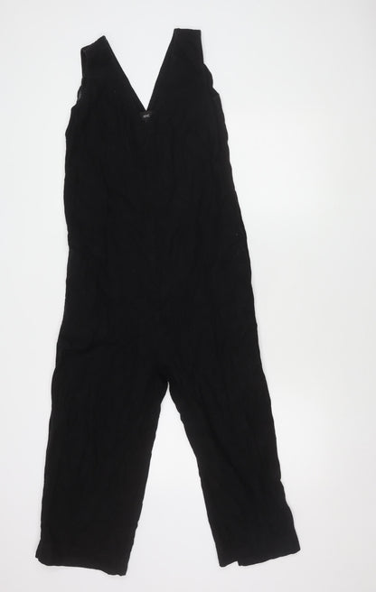 Next Women's Black Sleeveless Jumpsuit Size 6