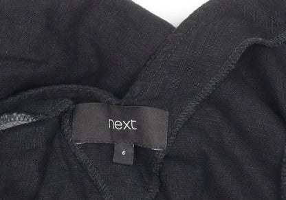 Next Women's Black Sleeveless Jumpsuit Size 6