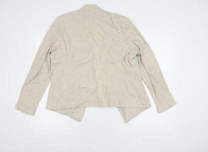 Marks and Spencer Women's Beige Blazer Size 16