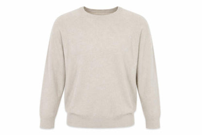 BR Men's Beige Wool Pullover Jumper XL