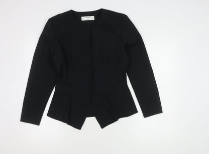 St Michael Women's Black Blazer Size 14