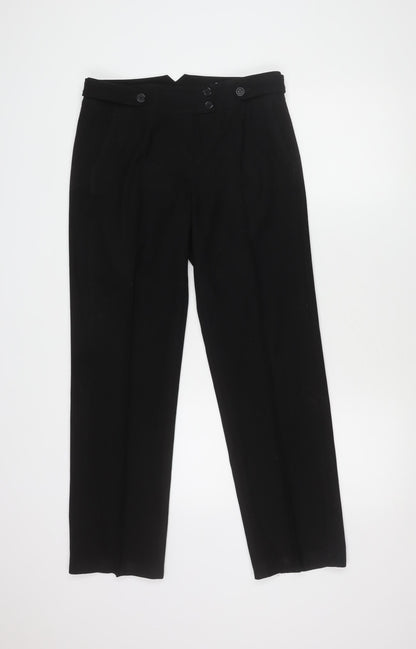 Raffaello Rossi Women's Black Trousers Size 10
