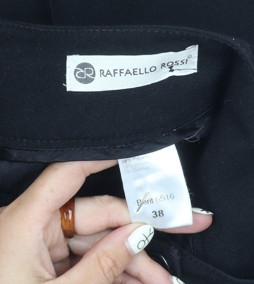 Raffaello Rossi Women's Black Trousers Size 10