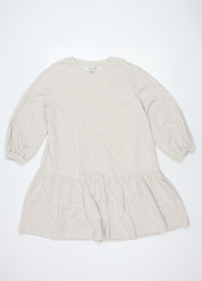 & Other Stories Beige Women's Long Sleeve Dress - M