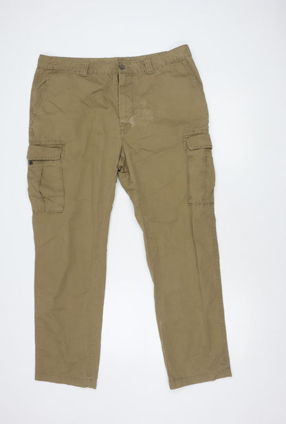 Marks and Spencer Men's Brown Cargo Trousers M