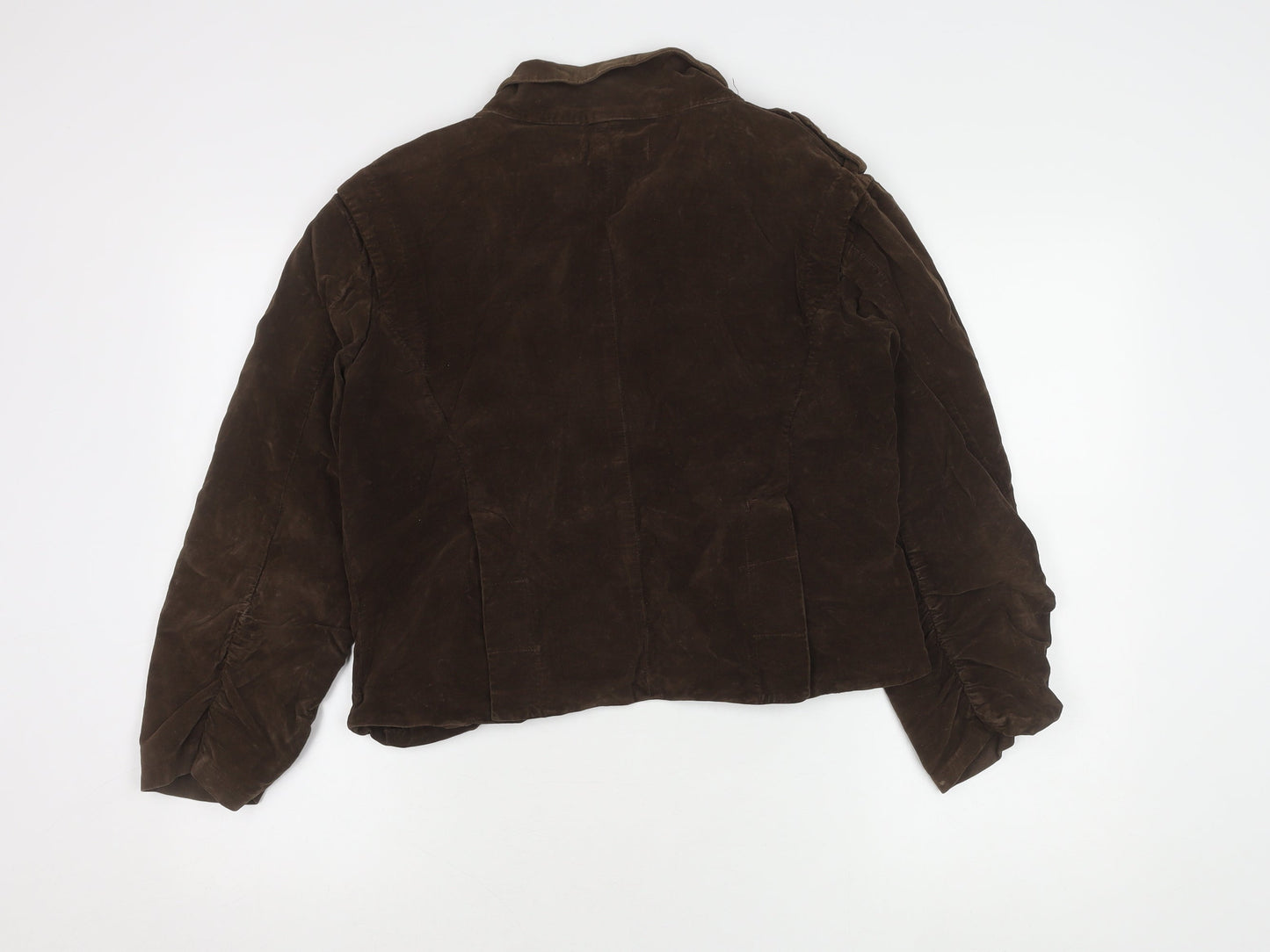 Noa Noa Women's Brown Blazer Size 12 Regular Fit