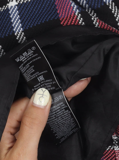 Marks and Spencer Women's Multicoloured Plaid Skirt Size 12