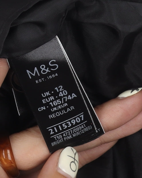 Marks and Spencer Women's Multicoloured Plaid Skirt Size 12