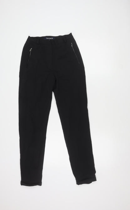 French Connection Women's Black Ankle Trousers Size 8
