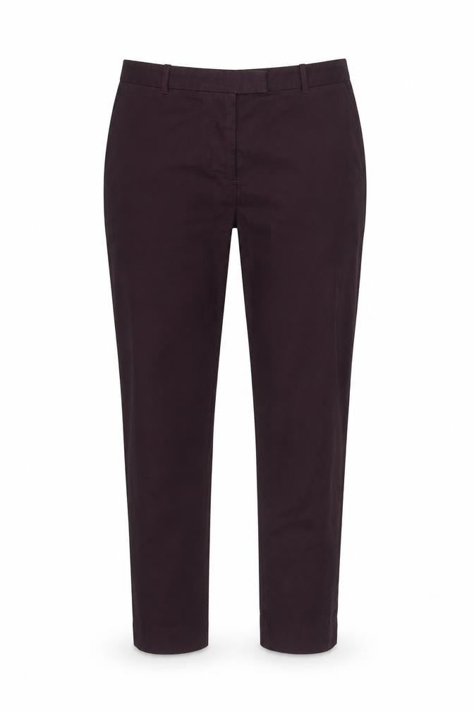 Womens UK Size 14 Marks and Spencer Regular Fit Casual Workwear Purple Trousers