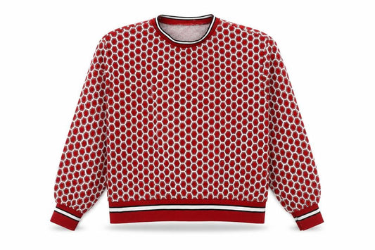 Womens UK Size S H&M Red Pullover Jumper