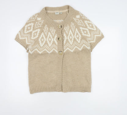 Womens UK Size L Esprit Beige Cardigan Jumper
