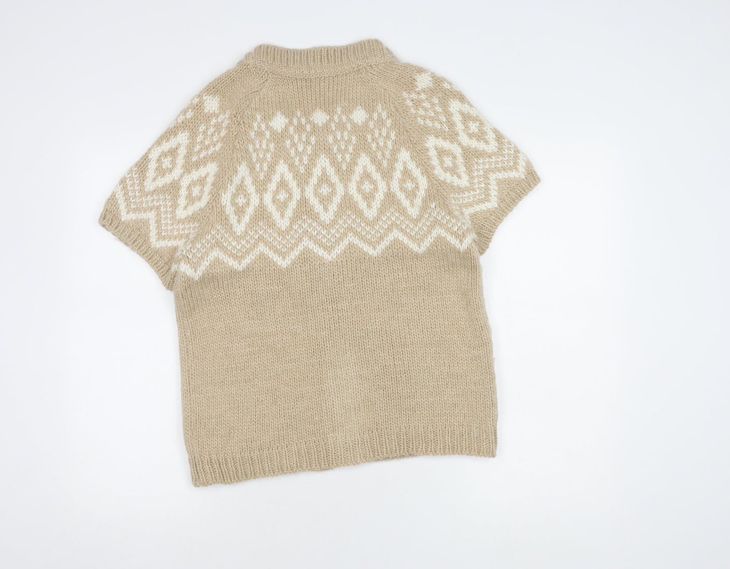 Womens UK Size L Esprit Beige Cardigan Jumper