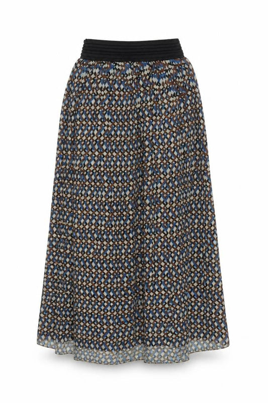 Modissima Women's Multicoloured Pleated Skirt M