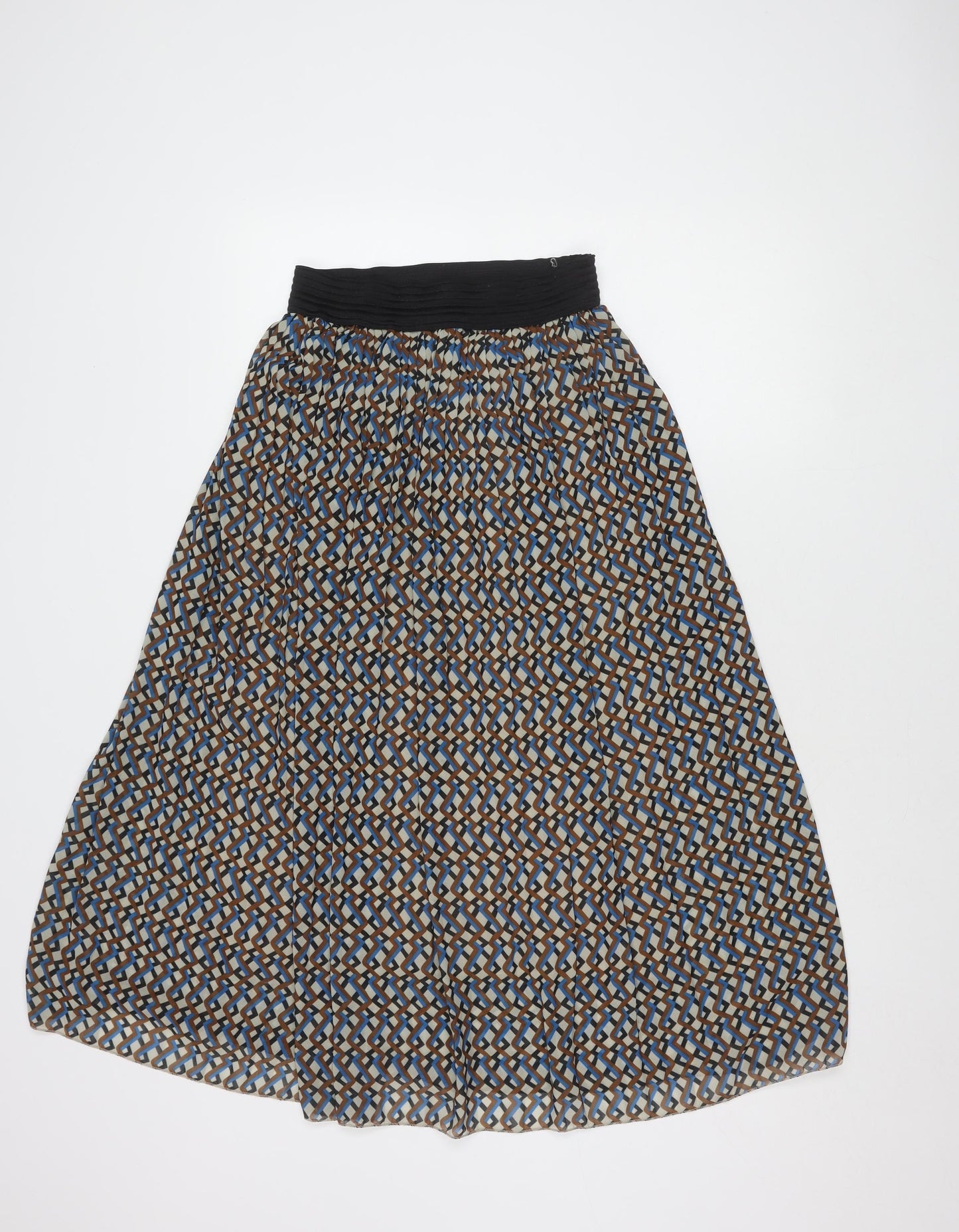 Modissima Women's Multicoloured Pleated Skirt M