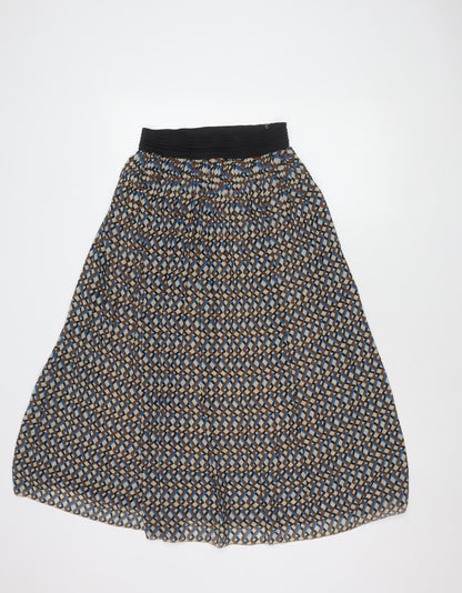 Modissima Women's Multicoloured Pleated Skirt M