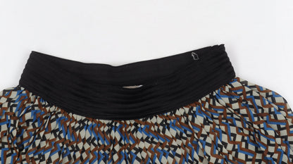 Modissima Women's Multicoloured Pleated Skirt M