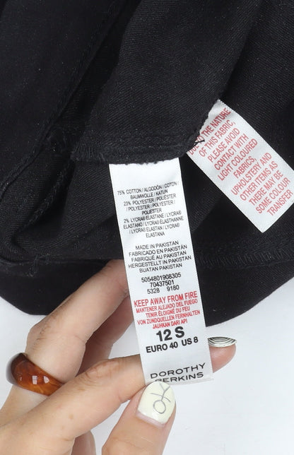 Dorothy Perkins Women's Black Skinny Jeans, Size 12 S