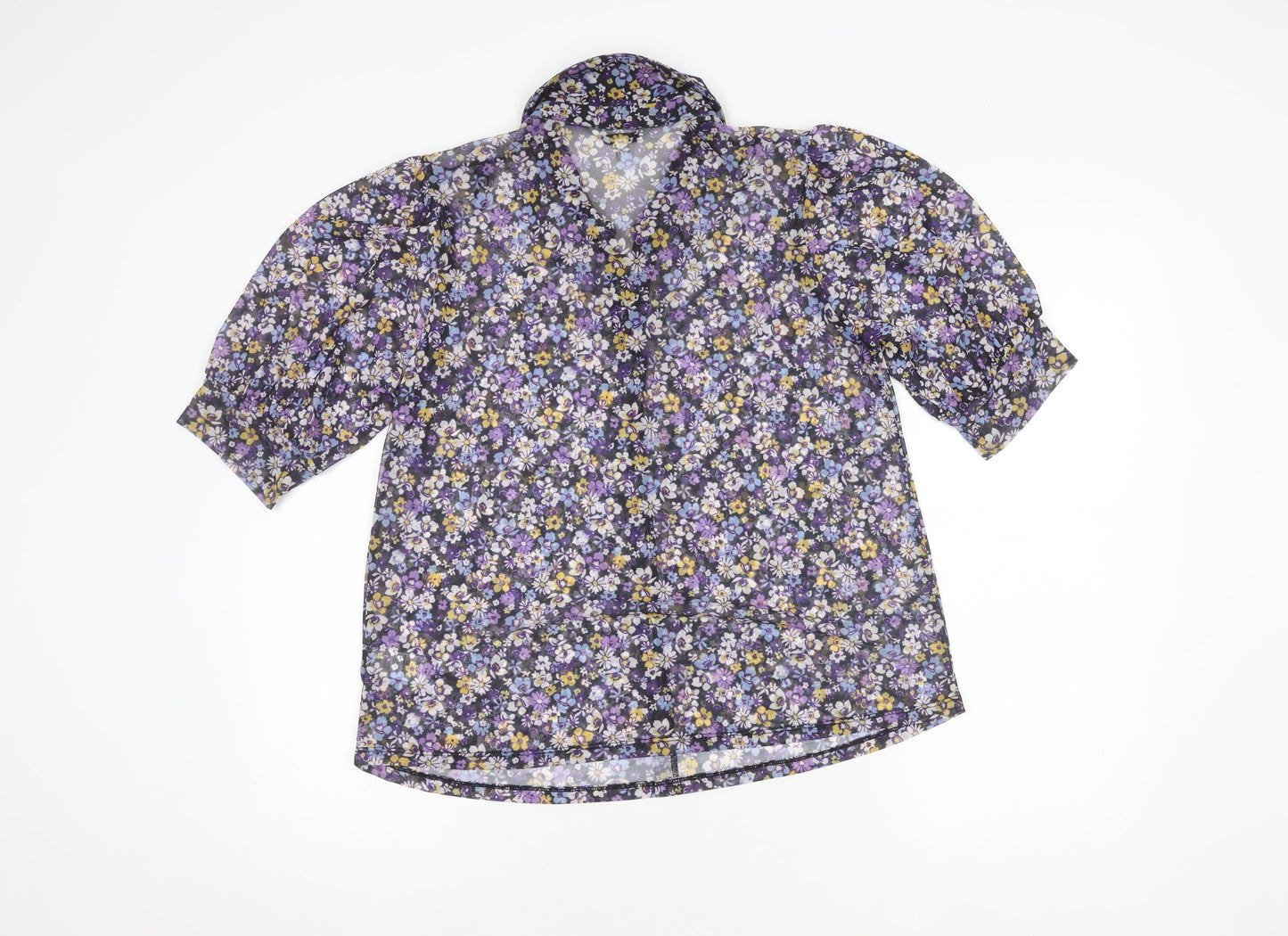 Womens UK Size 14 NEXT Multicoloured Camisole Blouse