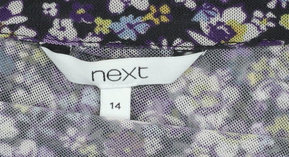 Womens UK Size 14 NEXT Multicoloured Camisole Blouse