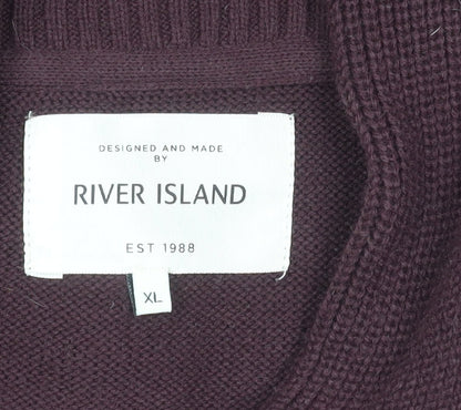 River Island Men's XL Multicoloured Cardigan