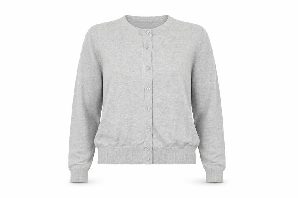 Womens UK Size 14 Marks and Spencer Grey Cardigan Jumper