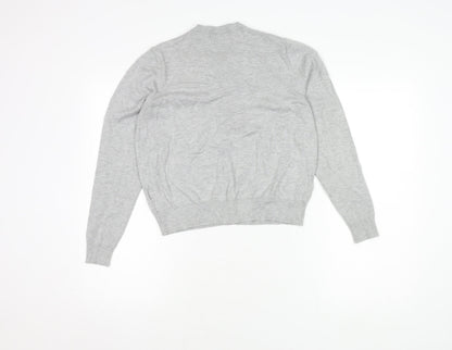 Womens UK Size 14 Marks and Spencer Grey Cardigan Jumper