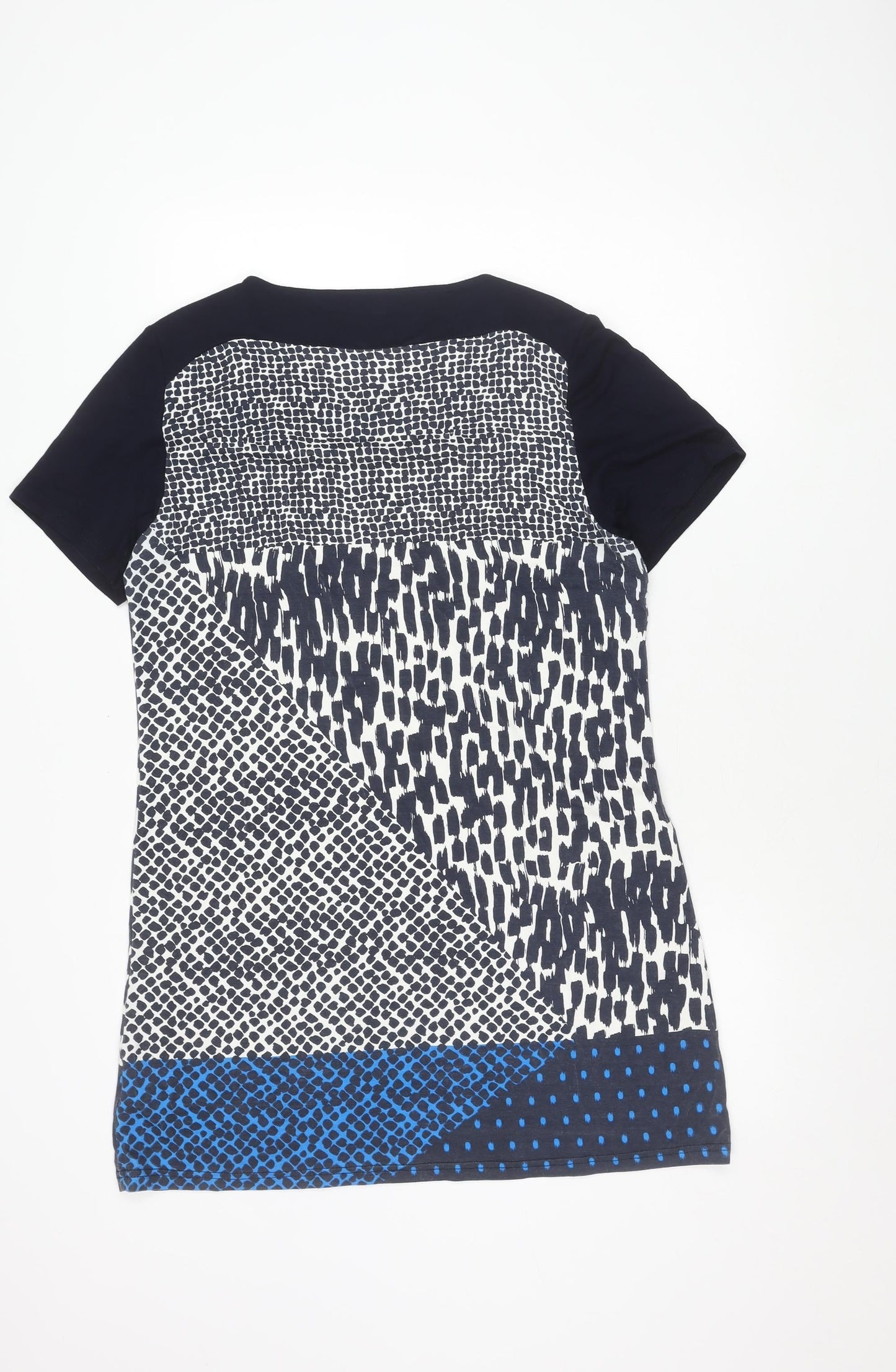 Womens UK Size L Micha Blue Tunic T-Shirt