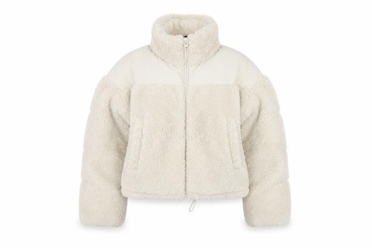 Womens UK Size 2XS H&M Beige Puffer Jacket