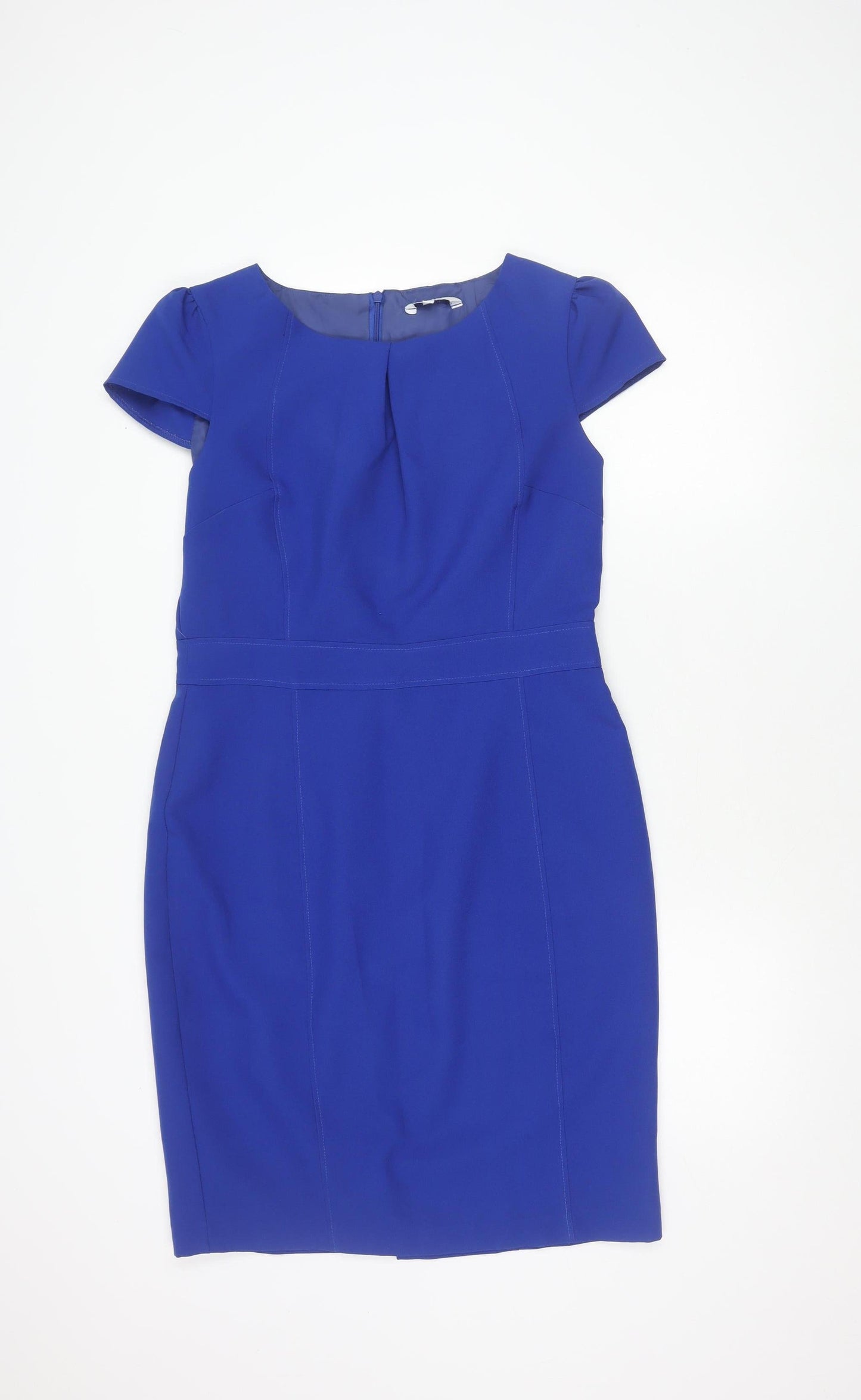 New Look Women's Blue Shift Dress Size 14