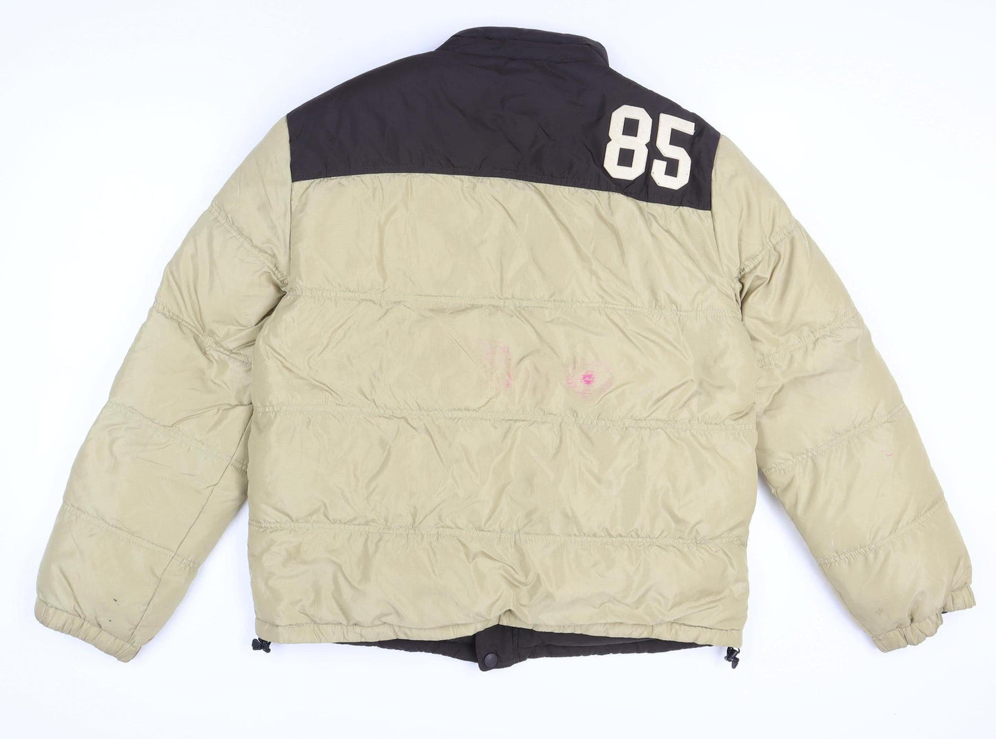 Mens UK Size XL Tommy Hilfiger Beige Puffer Jacket