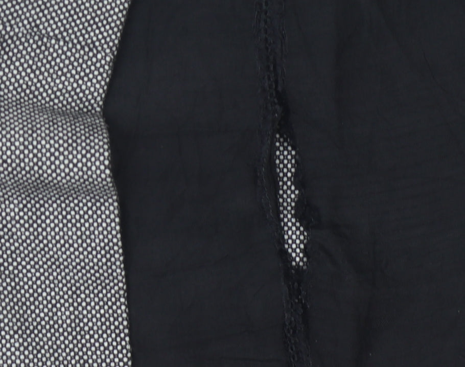 ECAILLE Women's Grey Sheath Dress, Size 12
