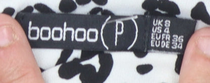 Boohoo Women's Size 8 Multicoloured Dress