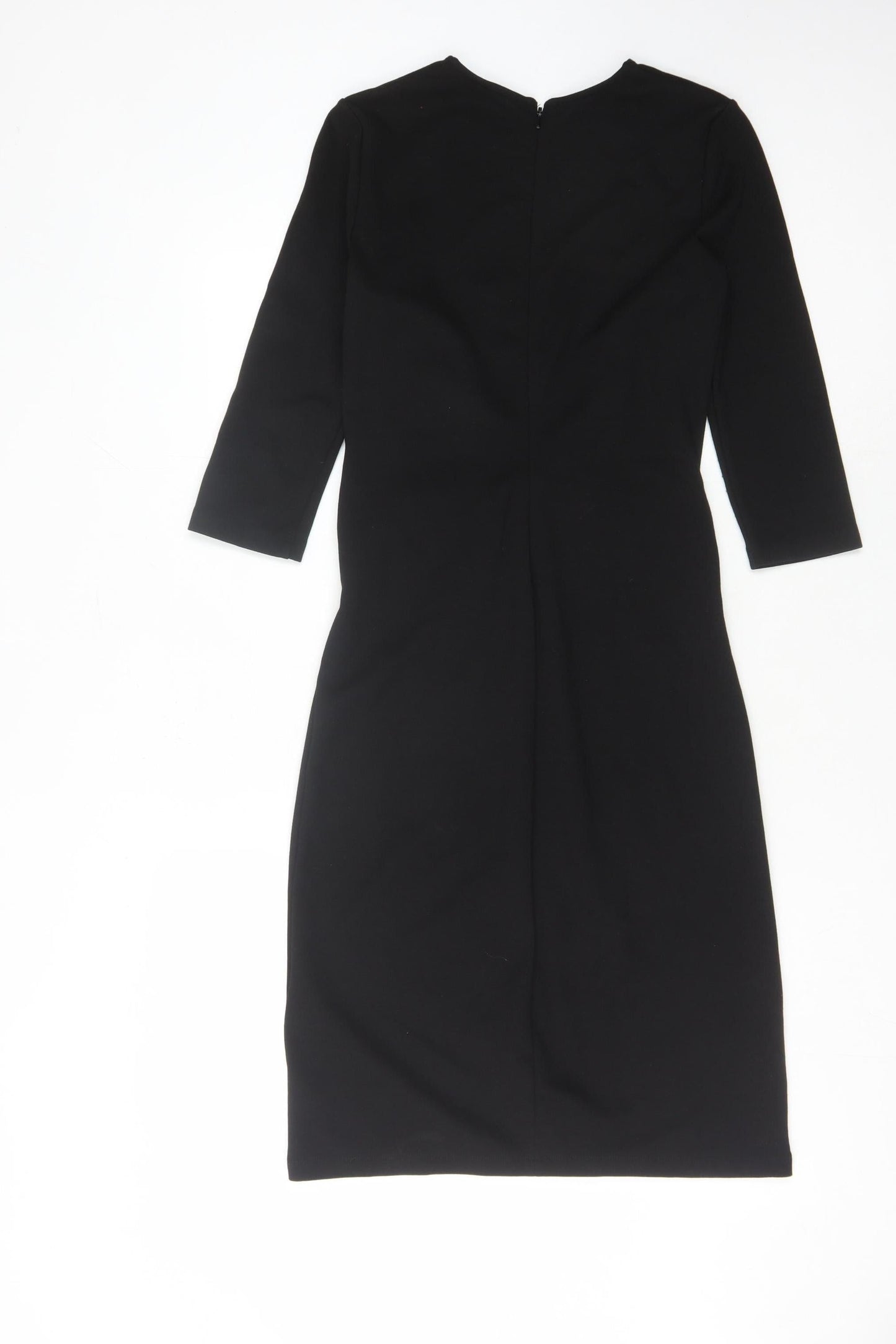 Hobbs Women Black Sheath Dress Size 10
