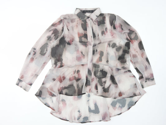 Womens UK Size 12 Religion Multicoloured Tunic Blouse