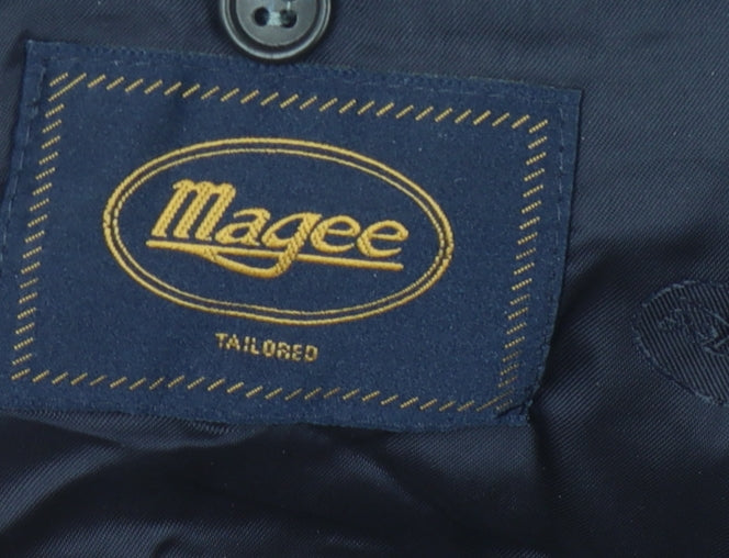 Mens UK Size 42 Magee Regular Blue Suit Jacket