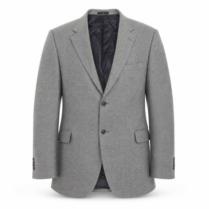Enrico Silvanni Grey Wool Blazer UK 50R Men's Jacket
