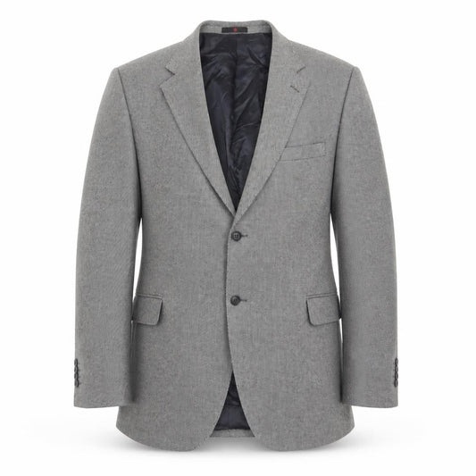 Enrico Silvanni Grey Wool Blazer UK 50R Men's Jacket