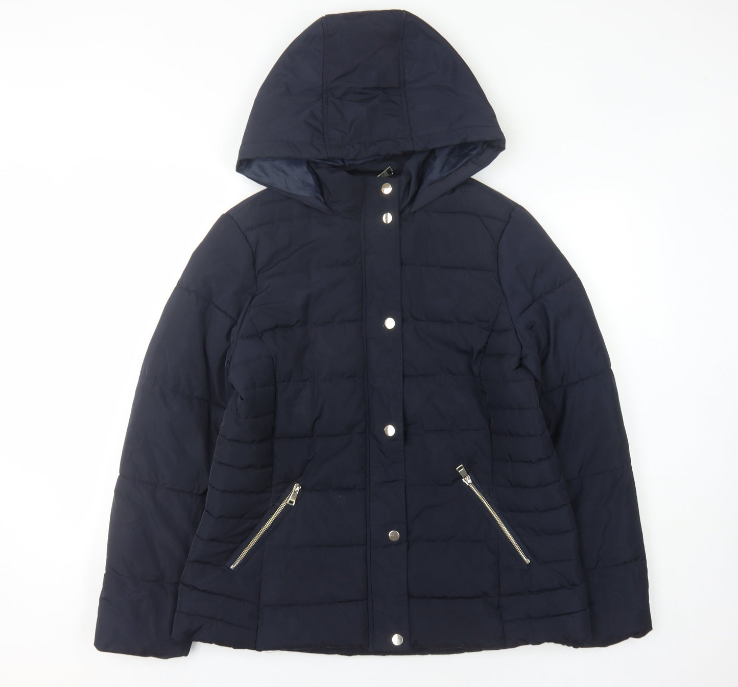 Womens UK Size 14 Dorothy Perkins Blue Puffer Jacket
