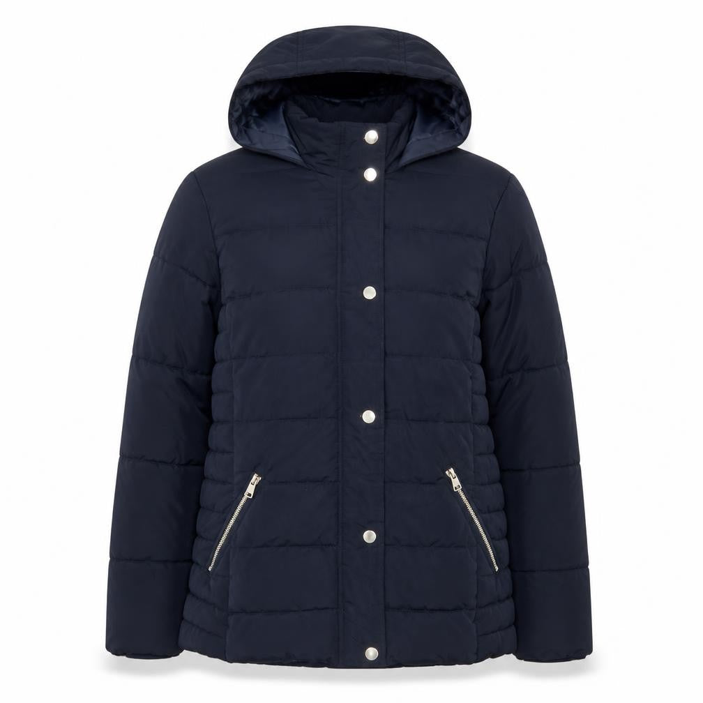 Womens UK Size 14 Dorothy Perkins Blue Puffer Jacket