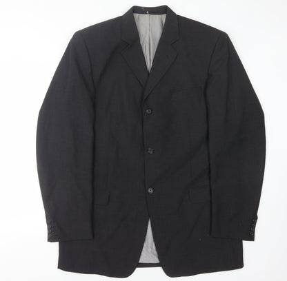 Kartel Men's Black Blazer Jacket Formal 44XL