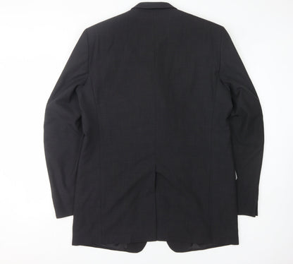 Kartel Men's Black Blazer Jacket Formal 44XL