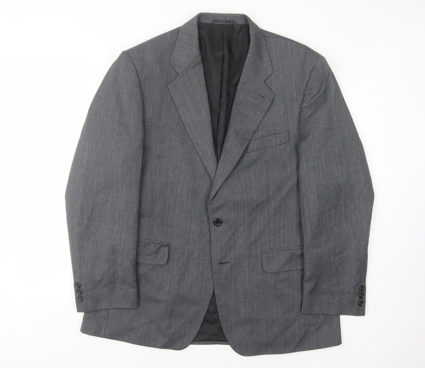 Mens UK Size 42 Burton Regular Grey Suit Jacket