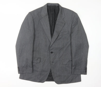 Mens UK Size 42 Burton Regular Grey Suit Jacket
