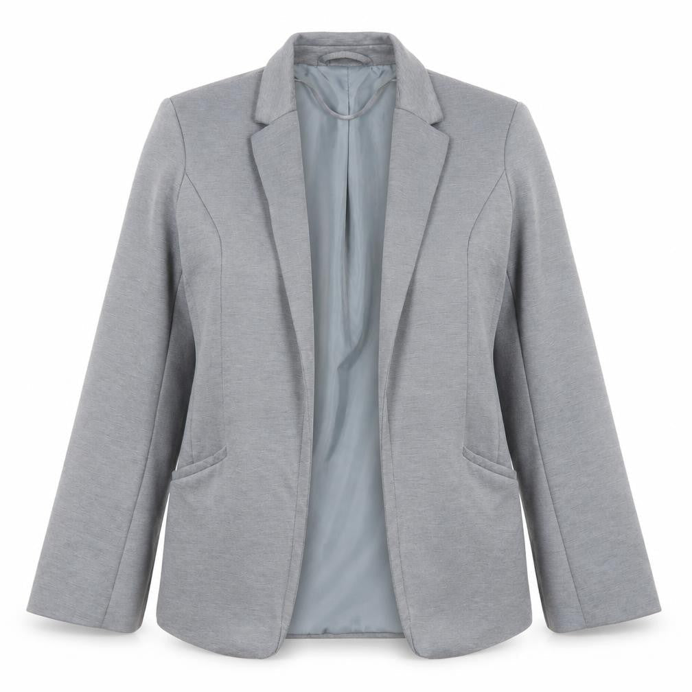 Womens UK Size 8 Oasis Regular Grey Suit Jacket