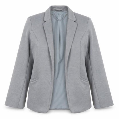 Womens UK Size 8 Oasis Regular Grey Suit Jacket