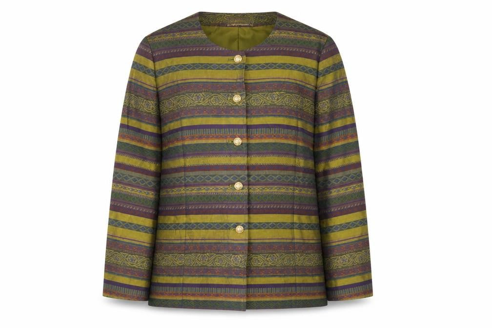 Womens UK Size 16 Eastex Regular Green Blazer