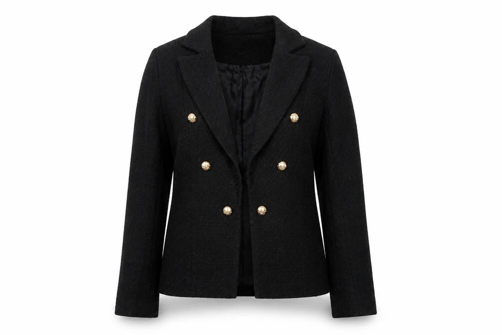 Womens UK Size 8 Lipsy Regular Black Blazer