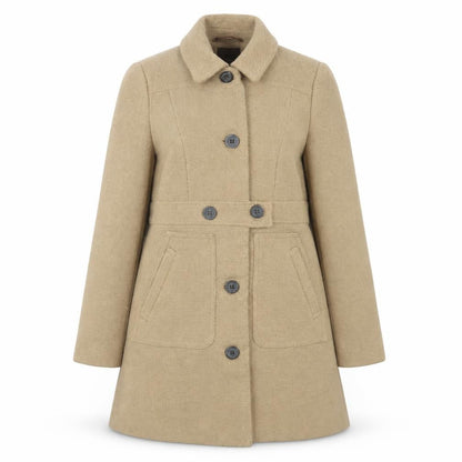 Womens UK Size 10 NEXT Beige Overcoat