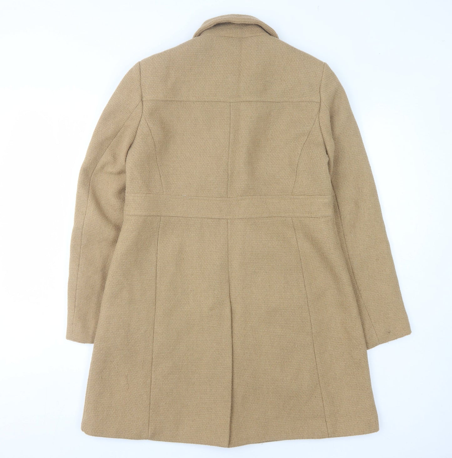 Womens UK Size 10 NEXT Beige Overcoat